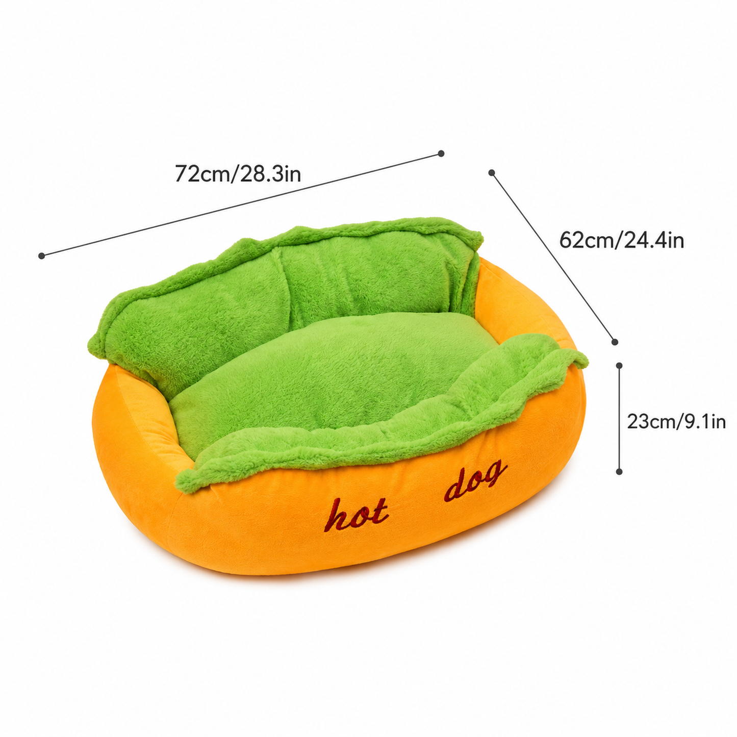 Cozy HotDog Couch