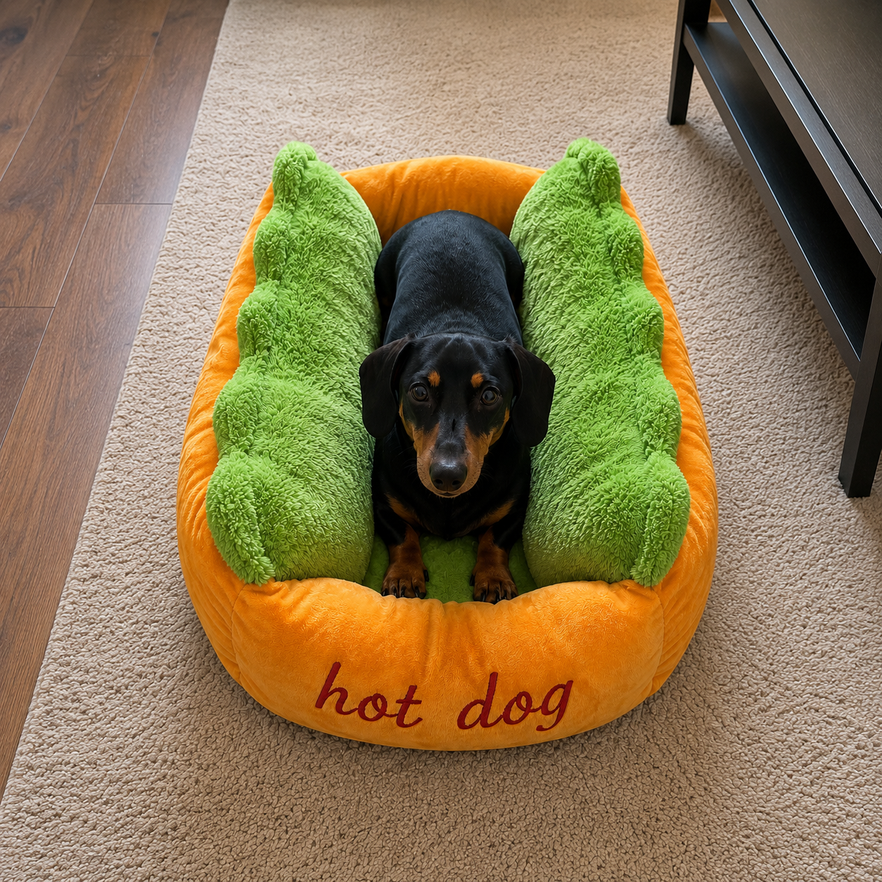Cozy HotDog Couch