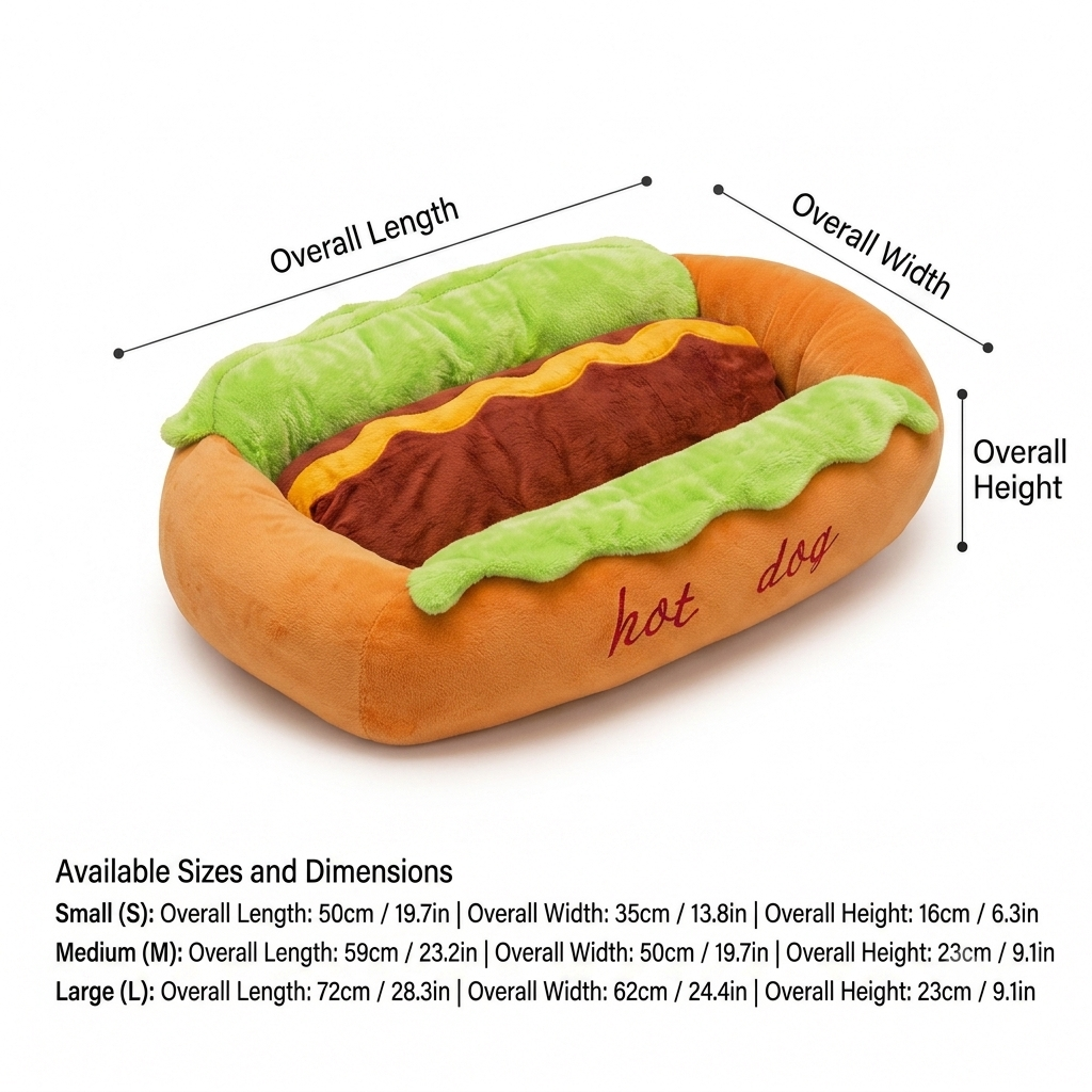 Cozy HotDog Couch