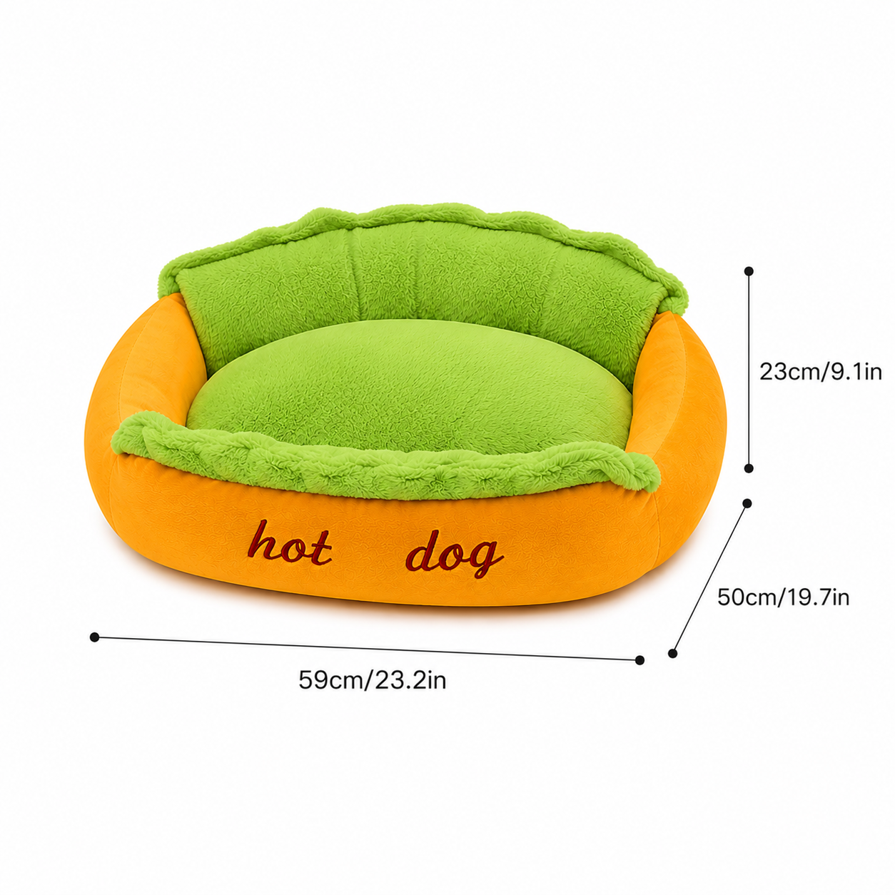 Cozy HotDog Couch